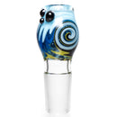 Ben Wilson - Push Screen Slide - 18mm - Blues, Yellow & Black Wag - The Cave