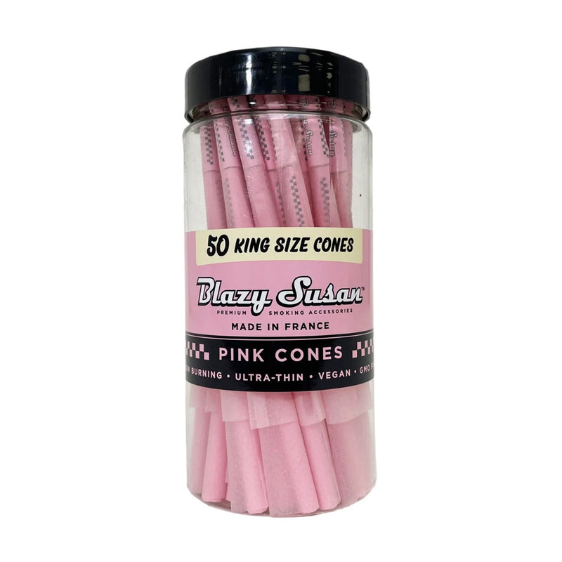 Blazy Susan - King Size Pre Rolled Pink Cones - 50 Cones - The Cave