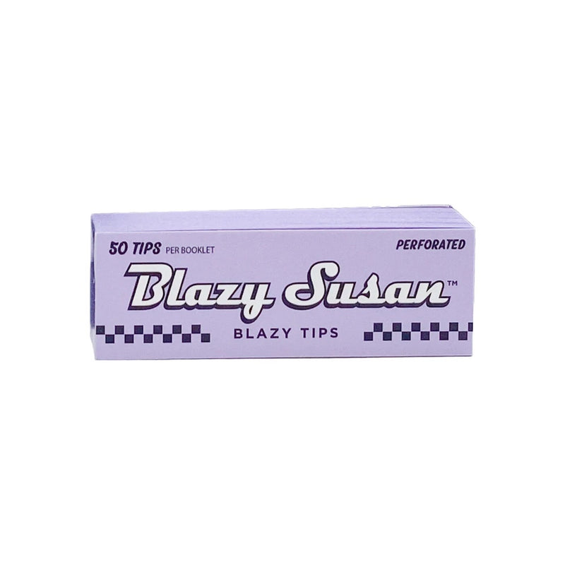 Blazy Susan - Perforated Purple Filter Tips - Single Pack - The Cave