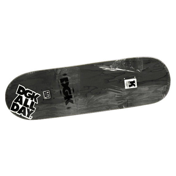 RAW x DGK - Boo Johnson v2 Skate Deck - 8.25 - Black Wood - The Cave