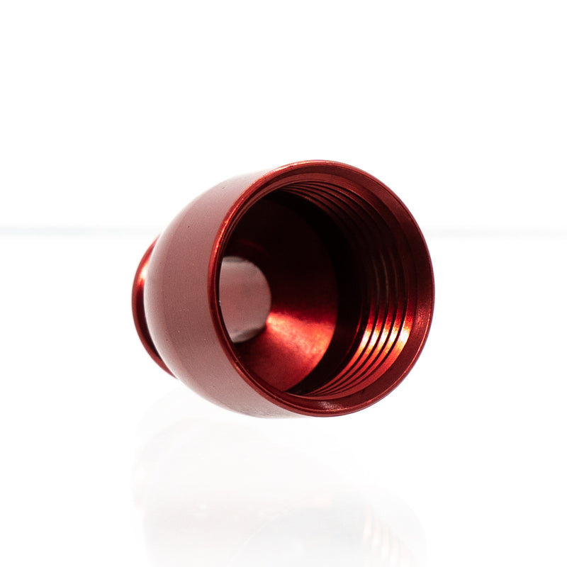 Metal Pipe Bowl - Large - Red - The Cave