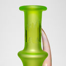 Brando - 10mm Full Blasted Ball Rig - Lime Juice w/ Milky Blue - Cane Cluster Millie - The Cave