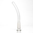 Brando - 10mm Fumed & Half Blasted Ball Rig - Milky Blue - Honeycomb Millie