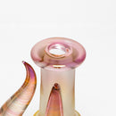 Brando - 10mm Fumed & Half Blasted Ball Rig - Cobalt - Honeycomb Millie