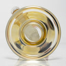 Brando - 10mm Fumed & Half Blasted Ball Rig - Cobalt - Honeycomb Millie