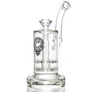 C2 Custom Creations - Double Ratchet Bubbler - 65mm - White Seed Label - The Cave