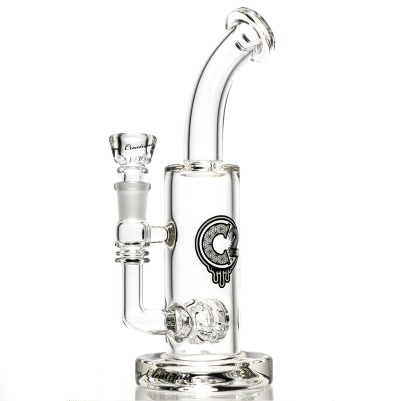 C2 Custom Creations - Fixed Barrel Bubbler - Tall Can 50mm - White Seed Label - The Cave