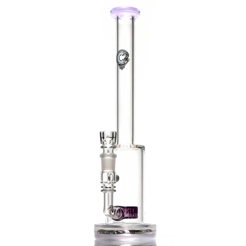 C2 Custom C. - Fixed Circ Tube - 65mm - Purple Satin & Stargazer Accents - The Cave