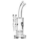 C2 Custom Creations - Fixed Barrel Bubbler - 50mm - Black Drip Label - The Cave
