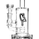 C2 Custom Creations - Fixed Daisy Jet Bubbler - 50mm - Black Drip Label - The Cave