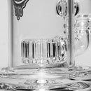 C2 Custom Creations - Fixed Circ Bubbler - 50mm - White Seed Label - The Cave