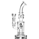 C2 Custom Creations - Mini Ratchet Cup Bubbler w/ Twist Donut - 38mm - Black Drip Label - The Cave