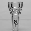 C2 Custom Creations - Mini Ratchet Cup Bubbler w/ Twist Donut - 38mm - Black Drip Label - The Cave