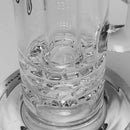 C2 Custom Creations - Double Ratchet Bubbler - 45mm - Black Drip Label - The Cave