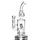 C2 Custom Creations - Ratchet Cup Bubbler w/ Donut - 65mm - Black Drip Label - The Cave