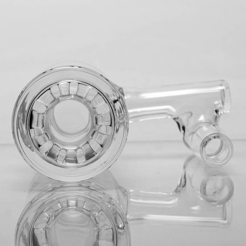 C2 Custom C. - Ashcatcher - 14/14mm - Ratchet - White Seed - Polished - The Cave