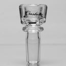 C2 Custom Creations - Double Shower Head Tray Bubbler - 65mm - White Seed Label - The Cave