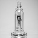 C2 Custom Creations - Mini Double Shower Tray Bubbler - 50mm - Black Drip Label - The Cave