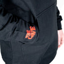 The Cave - Hooded Sweatshirt - Classic Logo - Black & Red - 3XL - The Cave