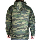 The Cave - Hooded Sweatshirt - Classic Logo - Camo & Infrared - Large - The Cave
