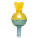 Cripple Hill Glass - Spinner Cap - 25mm - CFL Pastel Serum & Pastel Blue - The Cave