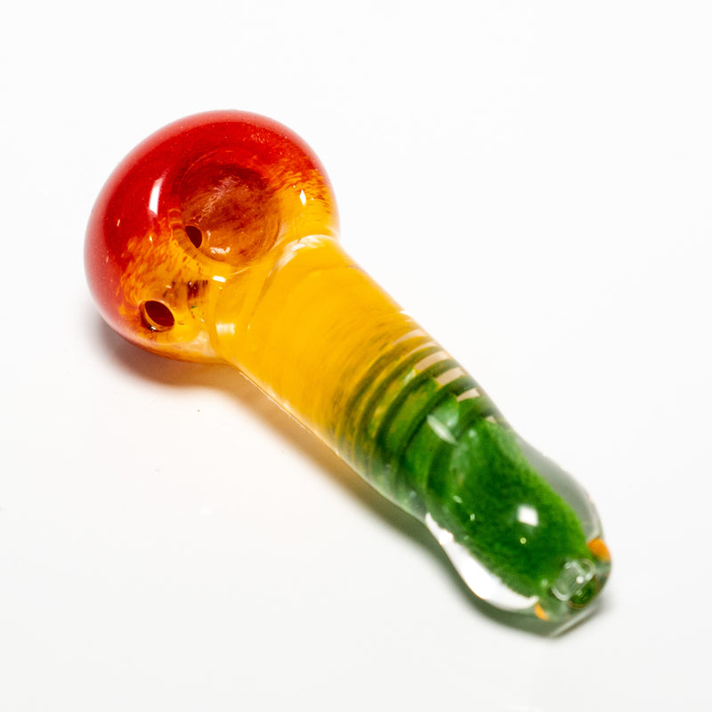 Crumb Glass Small Spoon - Rasta - The Cave