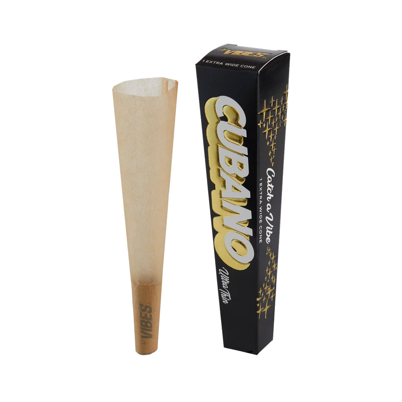 Vibes - Cubano Ultra Thin - 1 Cone - 24 Pack Box - The Cave