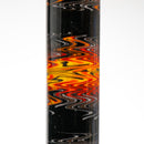 Chris Sculli x Glass Munky - Worked Beaker  - Fire Fade & Pumpkin Spice - The Cave