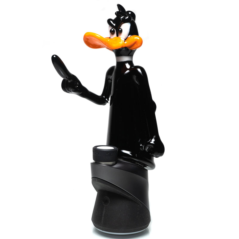 Daniels Glass Art - Sculpted Puffco Peak Top - Daffy Duck - The Cave