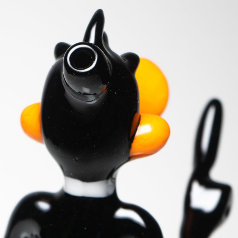 Daniels Glass Art - Sculpted Puffco Peak Top - Daffy Duck - The Cave