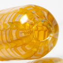 Daniels Glass Art - Fume & Rake Spoon Pipe - Yellow - The Cave