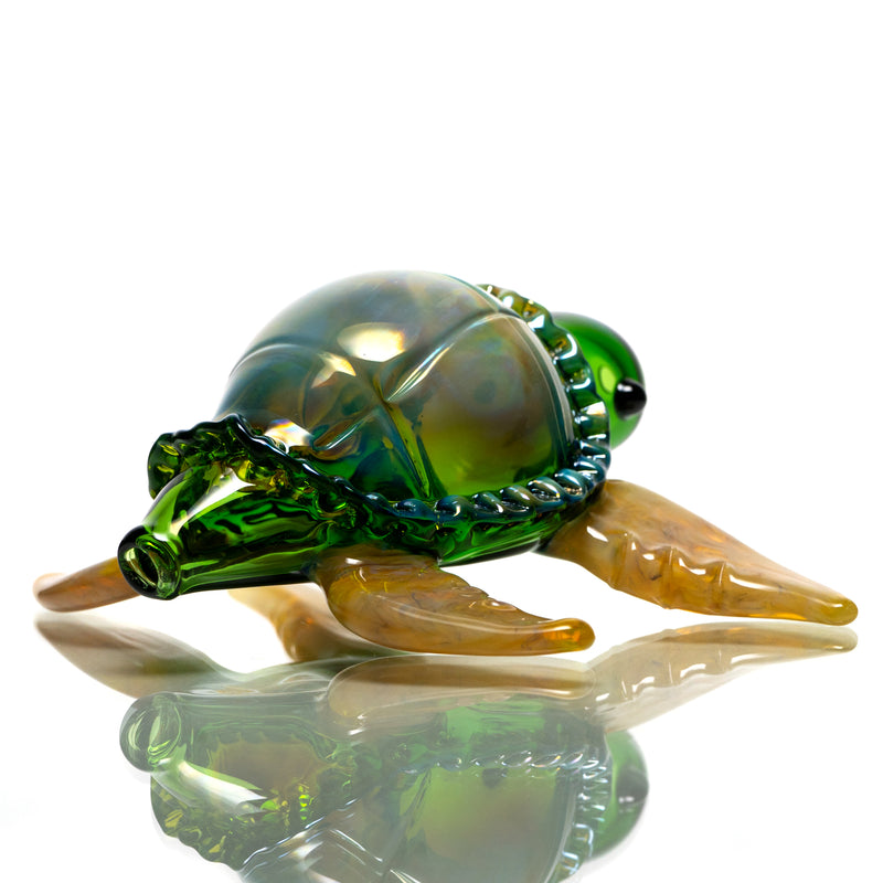 Daniels Glass Art - Sea Turtle Dry Pipe - The Cave