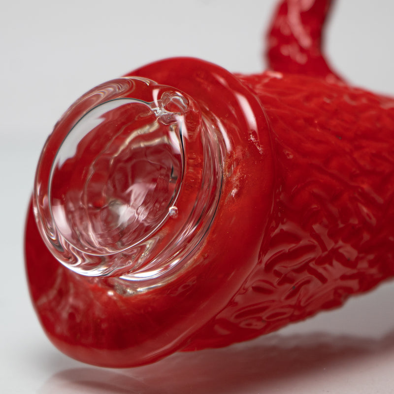 Daniels Glass Art - Sculpted Puffco Peak Top - Elmo - The Cave