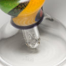 Darby - Rasta Dichroic Bubbler - The Cave