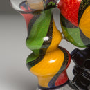 Darby - Rasta Dichroic Bubbler - The Cave
