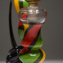 Darby - Rasta Dichroic Bubbler - The Cave