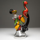 Darby - Rasta Dichroic Bubbler - The Cave