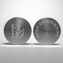 Elbo - Luxury 4 Piece Grinder - Stainless - The Cave