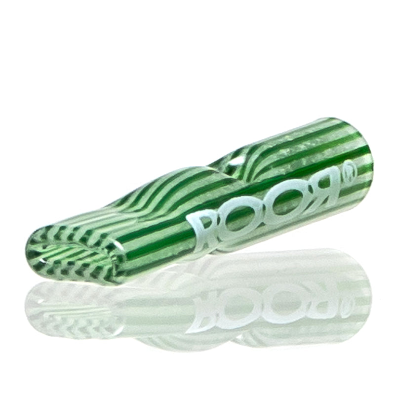 ROOR - Custom Tips - Flat Tip - Glow in the Dark Green Linework