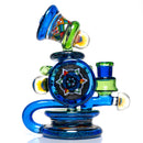 Freeek Glass - Double Terpcycler - Plantphibian & Blue Dichro - The Cave