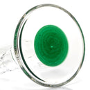 Geos Glass - Mini Hitter - Green Stardust - The Cave