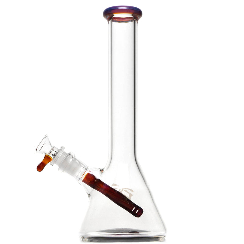 Geos Glass - Mini Hitter - Amber Purple