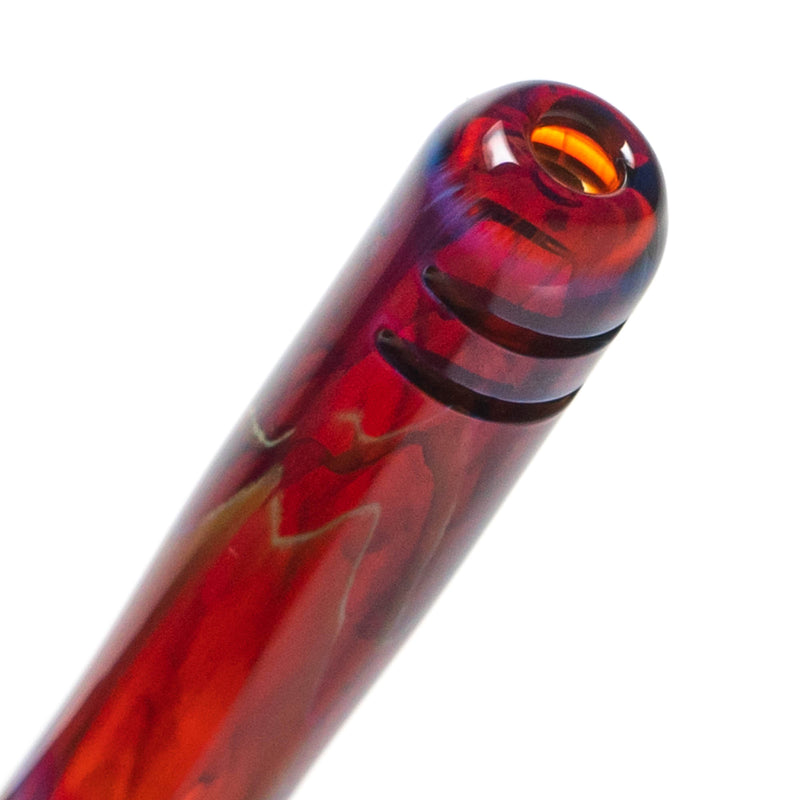 Geos Glass - Mini Hitter - Amber Purple