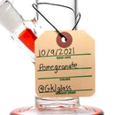 Geos Glass - Thrasher - Pomegranate