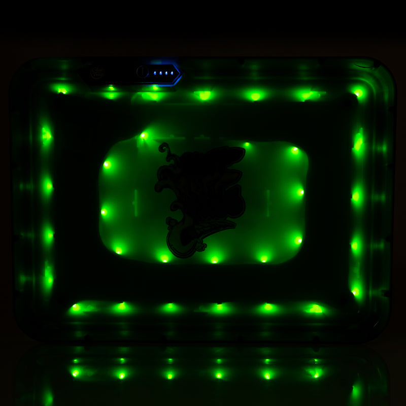 Puff Puff Pass - Glow Tray - Black - The Cave