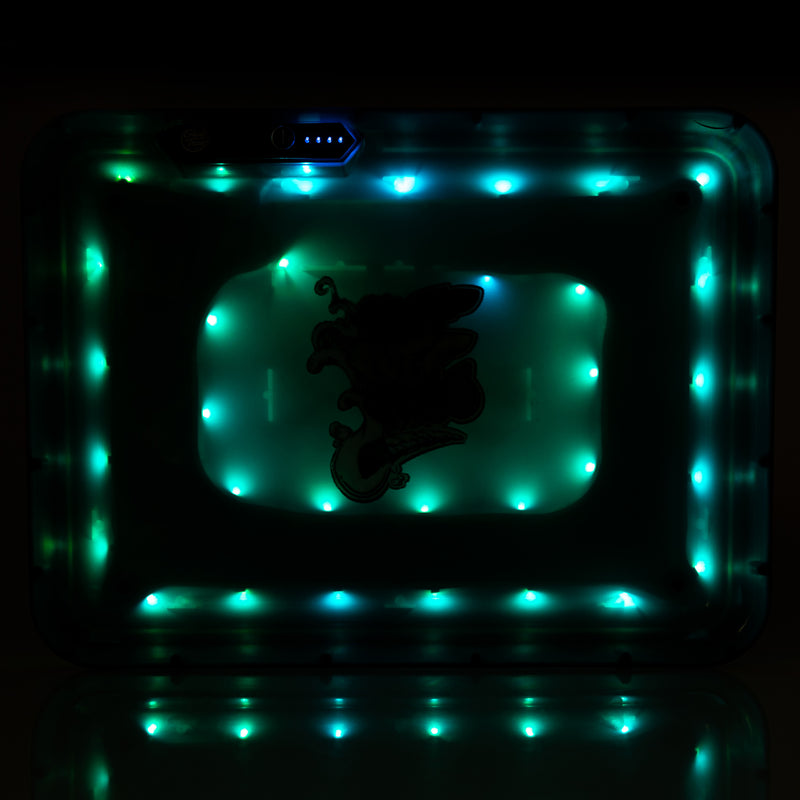 Puff Puff Pass - Glow Tray - Black - The Cave