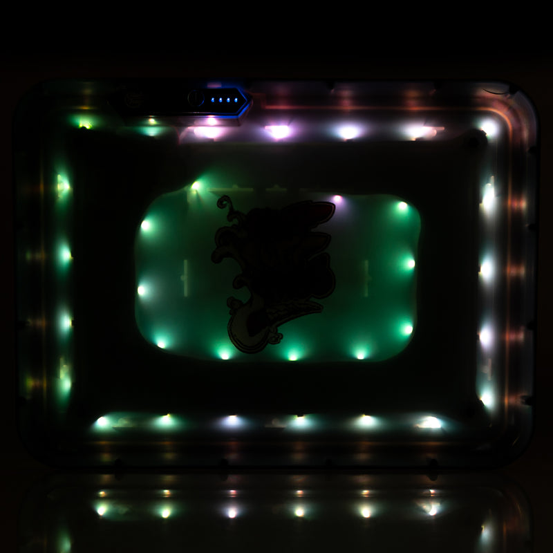 Puff Puff Pass - Glow Tray - Black - The Cave