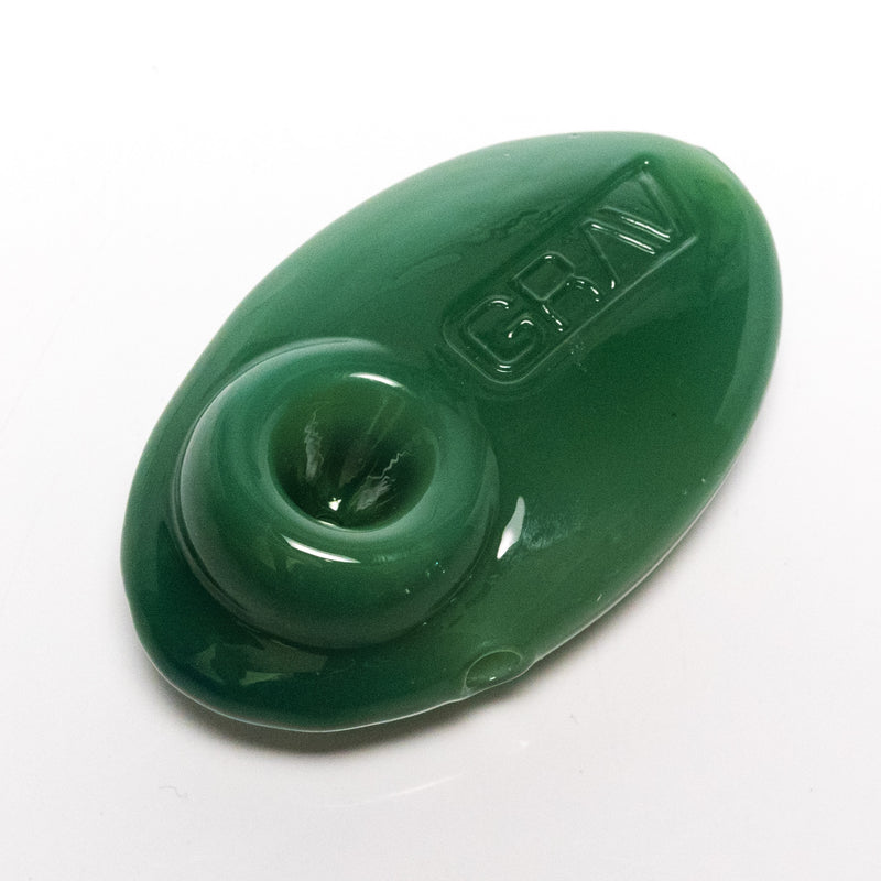 Grav Labs - Pebble Spoon Pipe - Light Green - The Cave