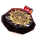 Green T Glass - Faceted Pendant - Anubis - Pomegranate - The Cave