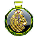 Green T Glass - Faceted Pendant - Lion - Haterade - The Cave